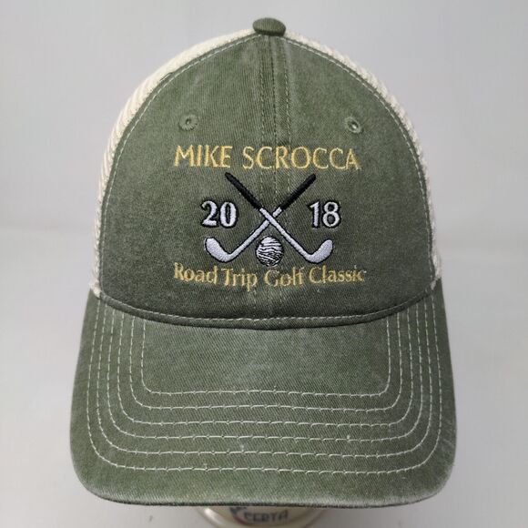 Cap America Mike Scrocca Golf Classic Snapback Mesh Back Hat Adjustable - Picture 3 of 12
